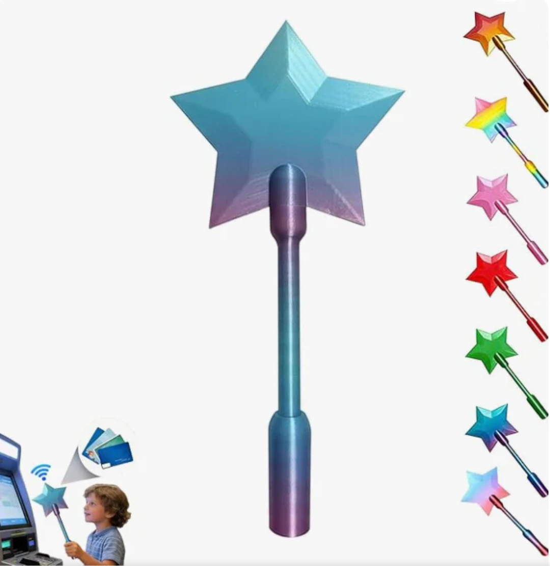 MagicFairy "Fairy Wand Credit Card Holder"